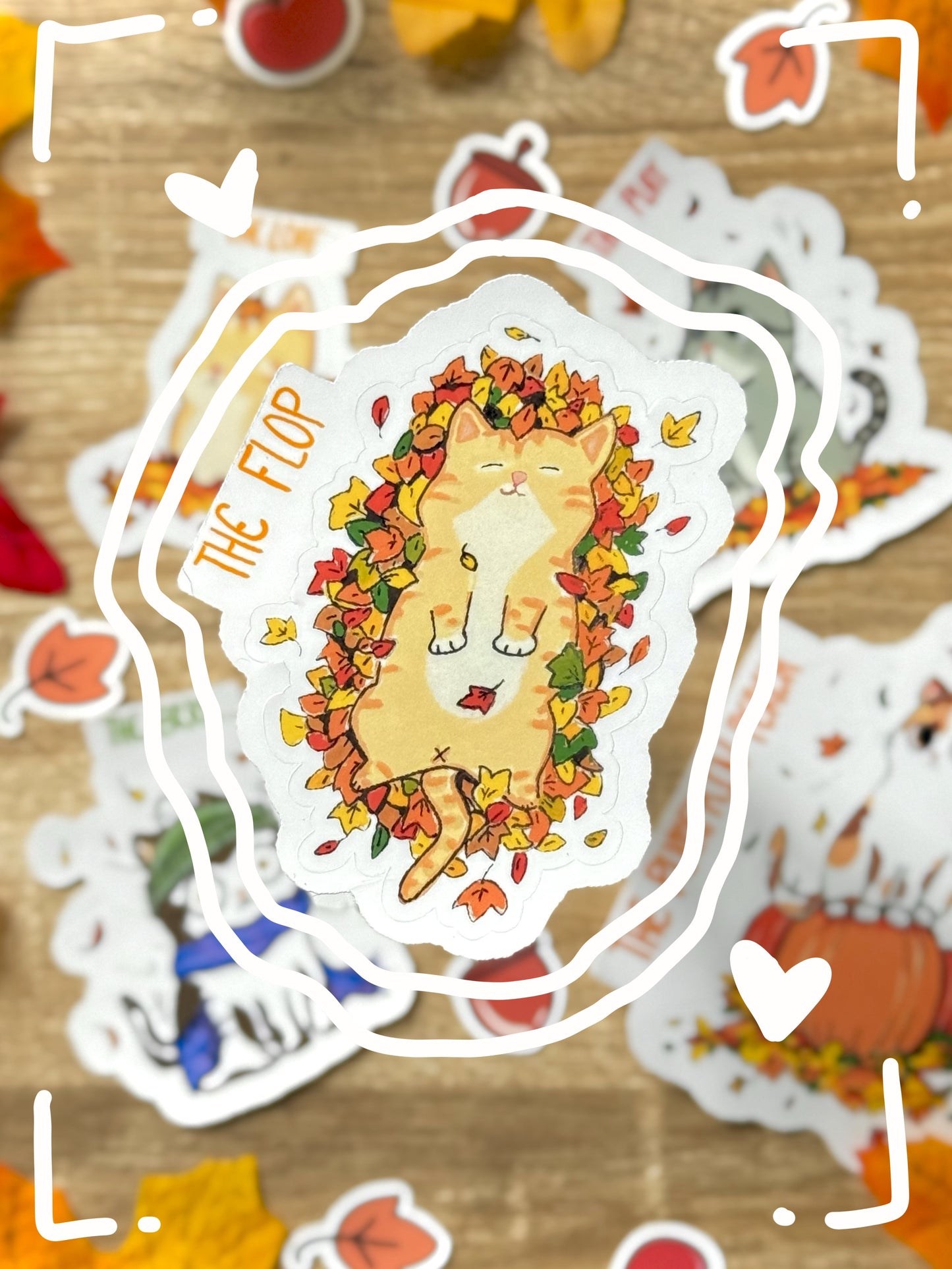 Pawmkin SPICE! Stickers 3 inch fall stickers - INDIVIDUAL