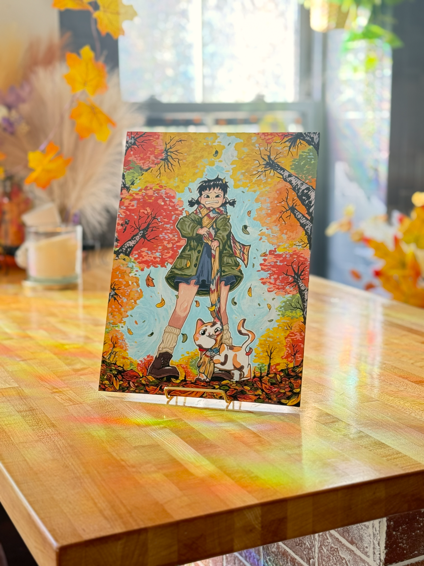 Autumn CAT-astrophe 🐈